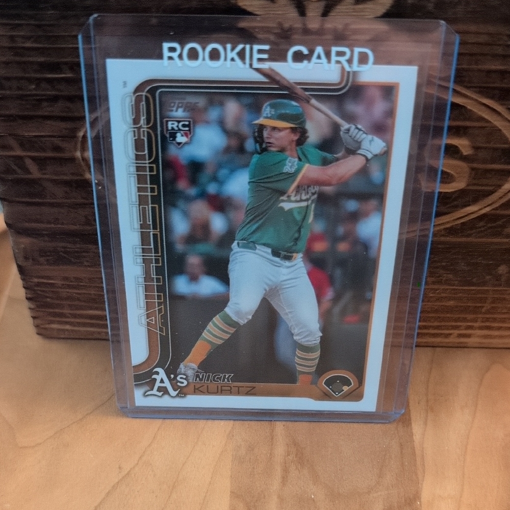 2025 Topps Nick Kurtz Rookie Card AL ROY Athletics 🔥🔥🔥